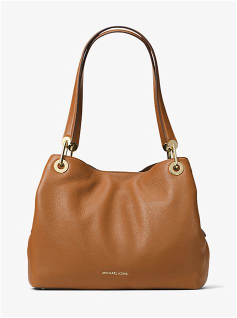 michael kors schultertasche raven large aus leder|Schultertasche Raven Large aus Leder .